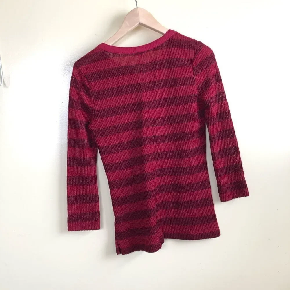 Dylan stripe Henley - Picture 4 of 9